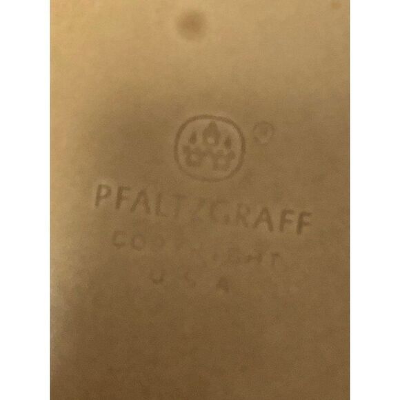 Vintage Pfaltzgraff Folk Art Round Plate Replacement Dinnerware 6.5" - Picture 2 of 2